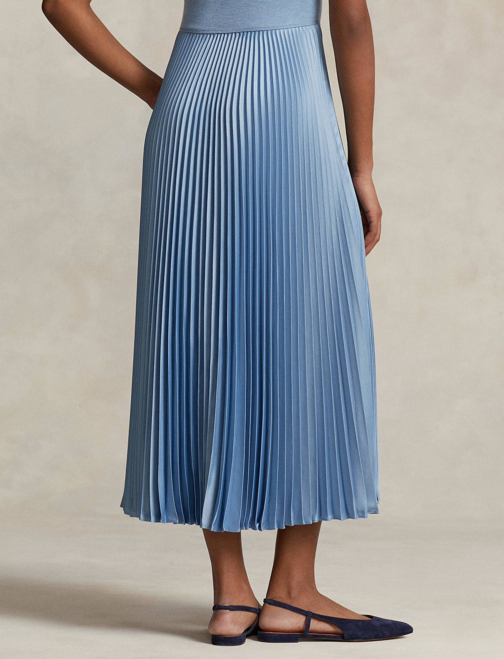 Polo Ralph Lauren| Damen Kleid mit Wolle, Seide und Kaschmir