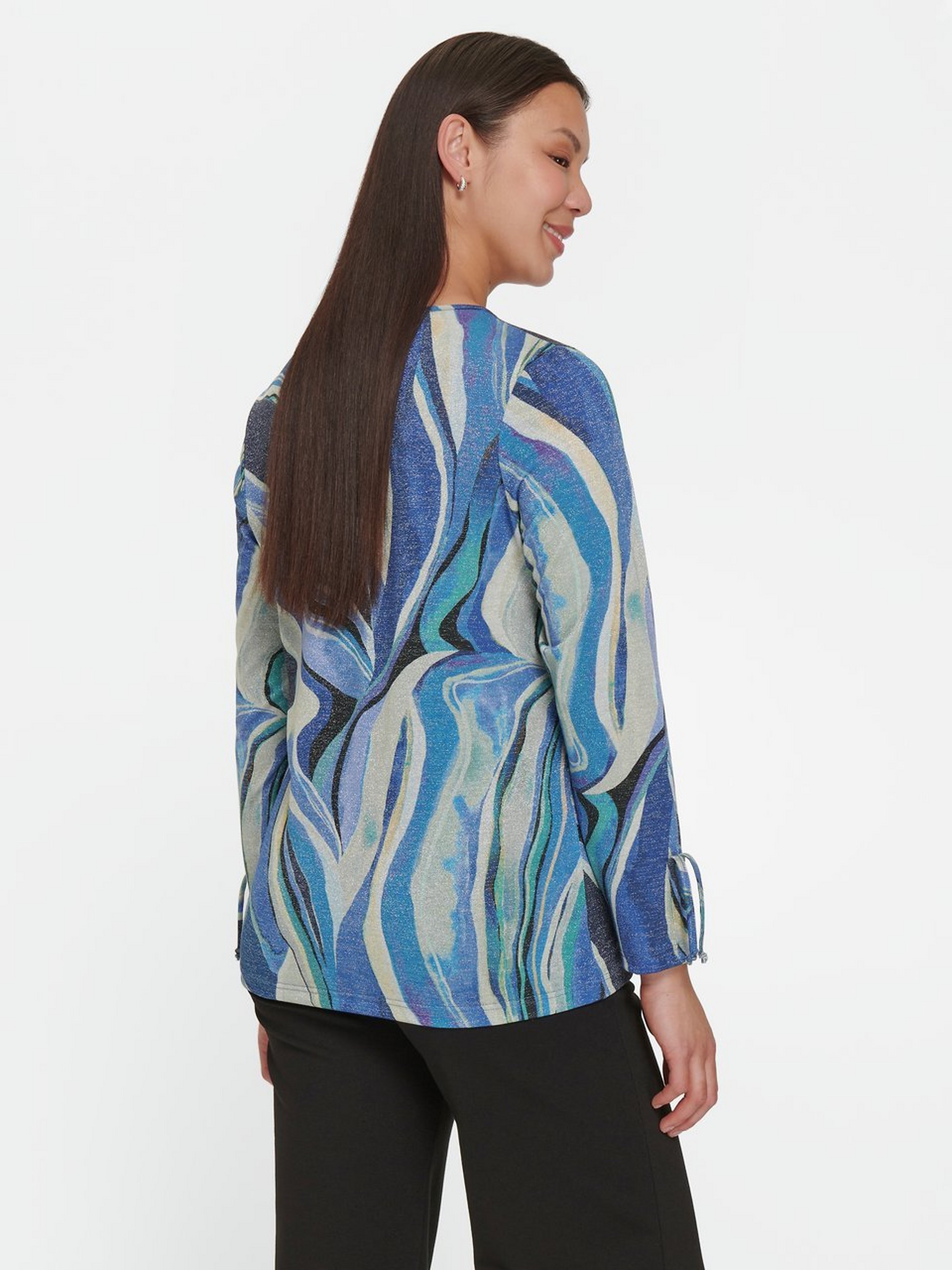 Rundhals-Shirt