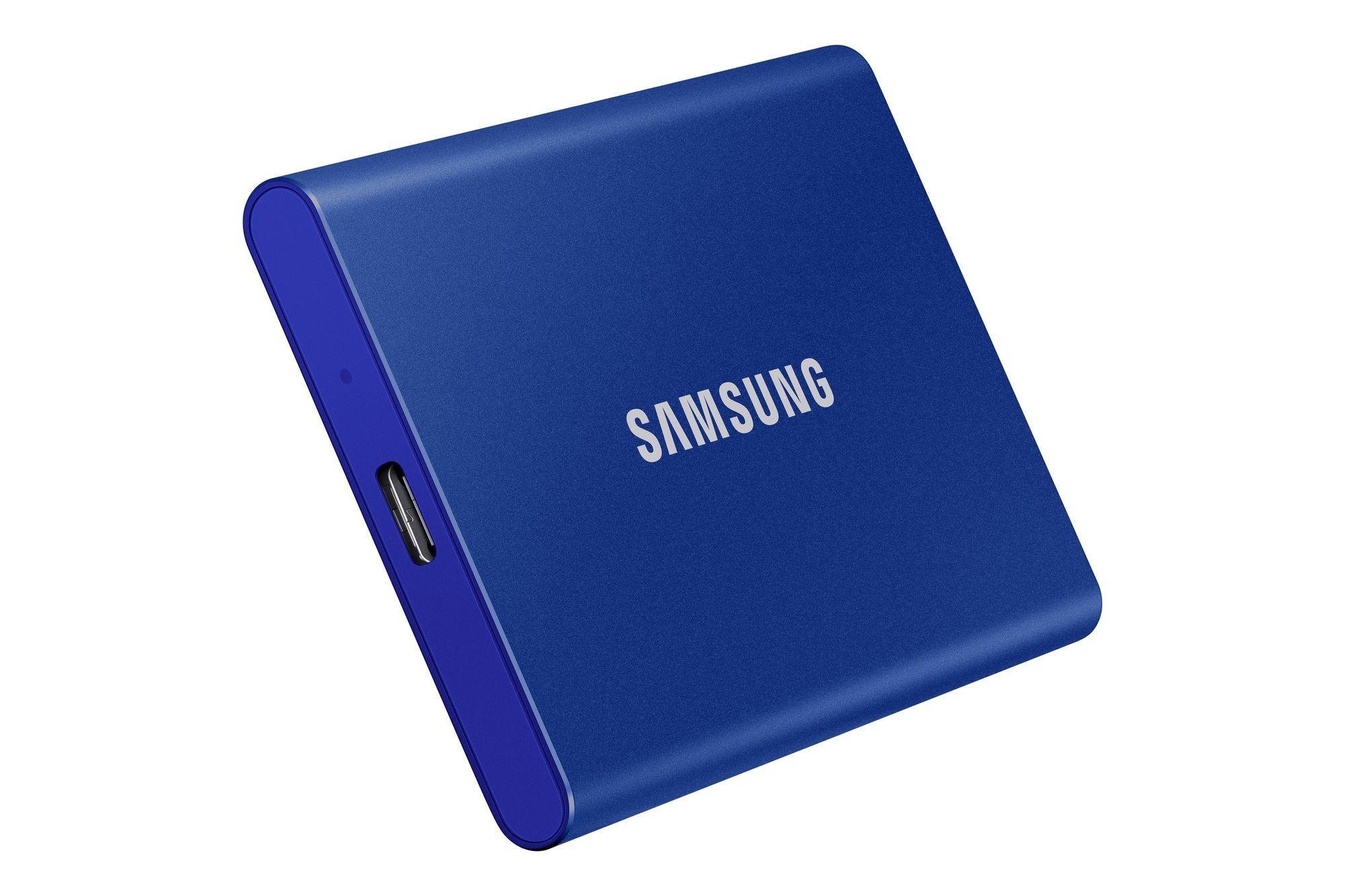 Samsung T7 Bleu indigo - 500 Go - USB 3.1 Type A et Type C