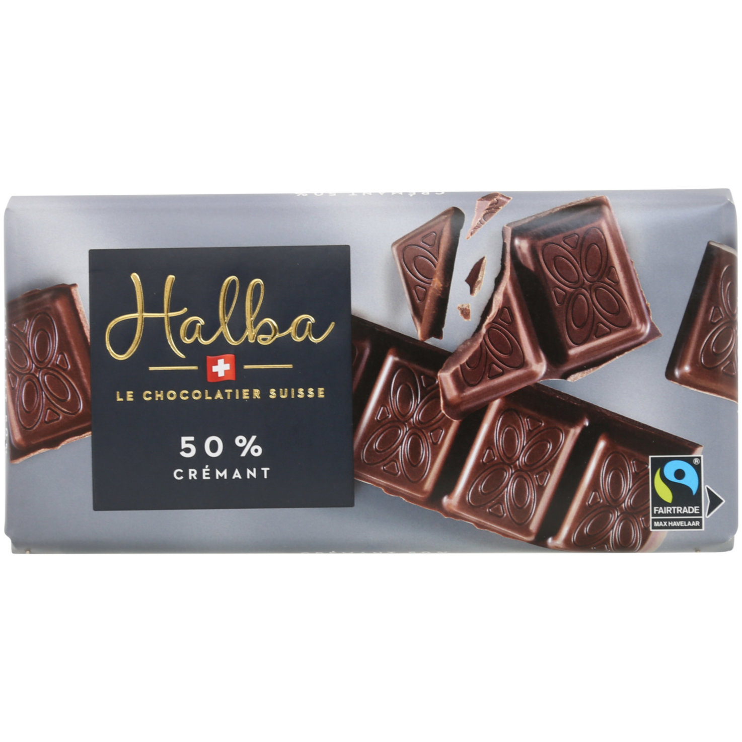 Halba Tafelschokolade Crémant 50%