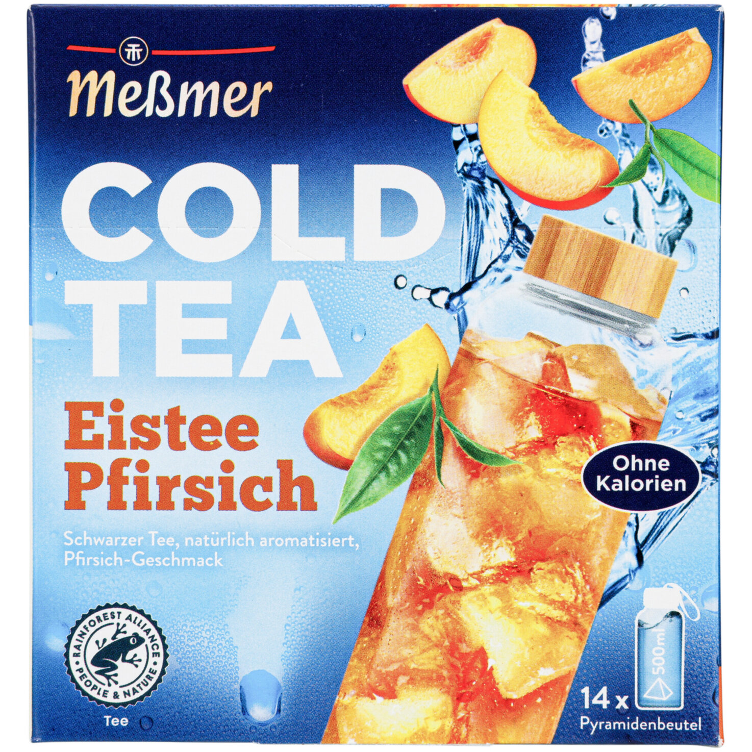 Meßmer ColdTea Ice Tea Peach 14 Portionen
