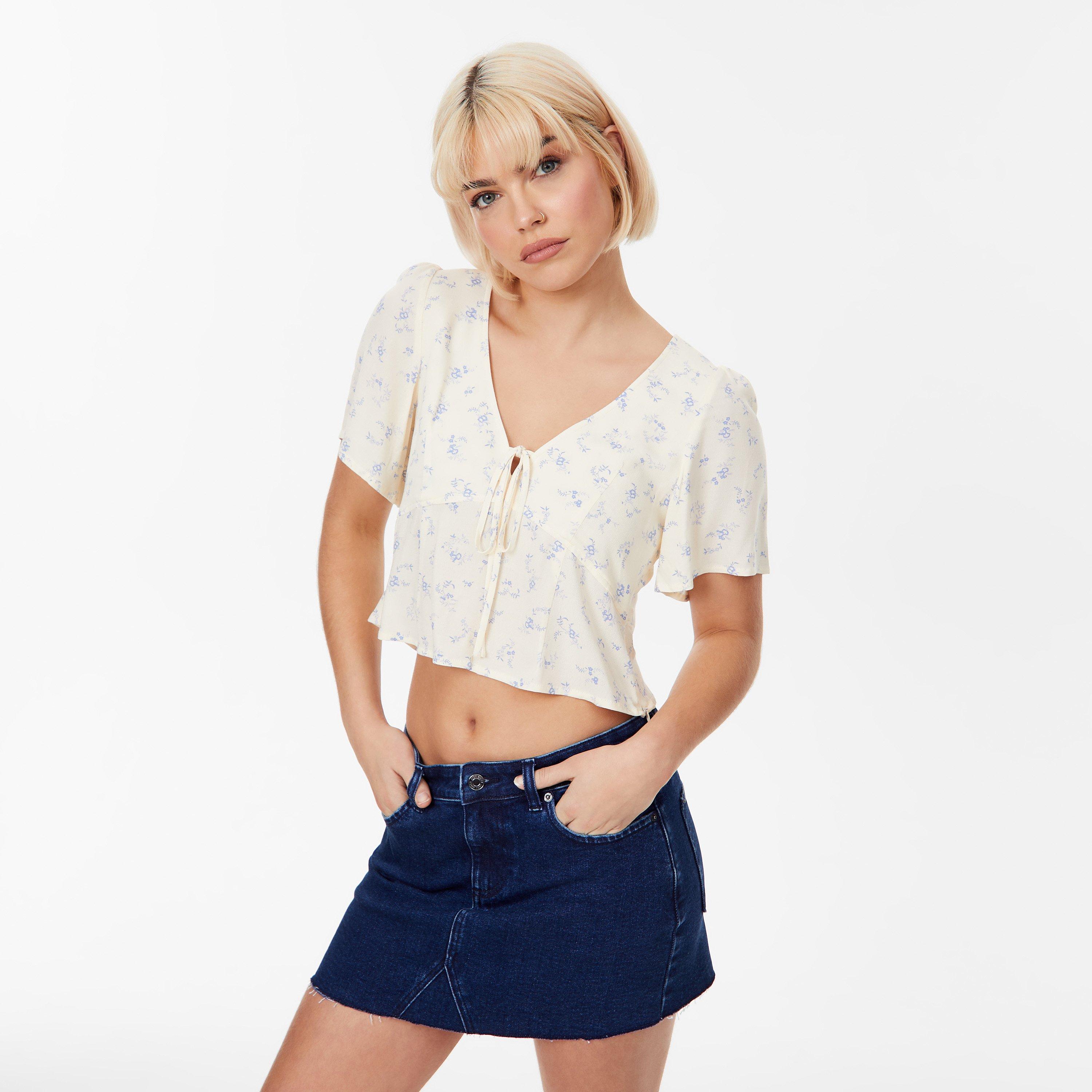 Jack Wills JW Keyhole Blouse
