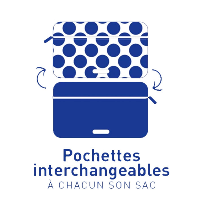 Grande pochette BagPockets 25 cm Banco