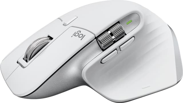 Logitech MX Master 3S trådløs mus (pale grey)