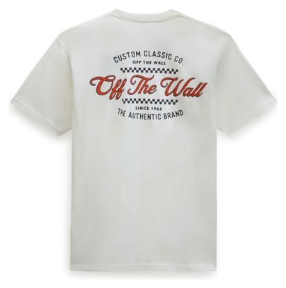 T-shirt manches courtes Vans Custom Classic Marshmallow