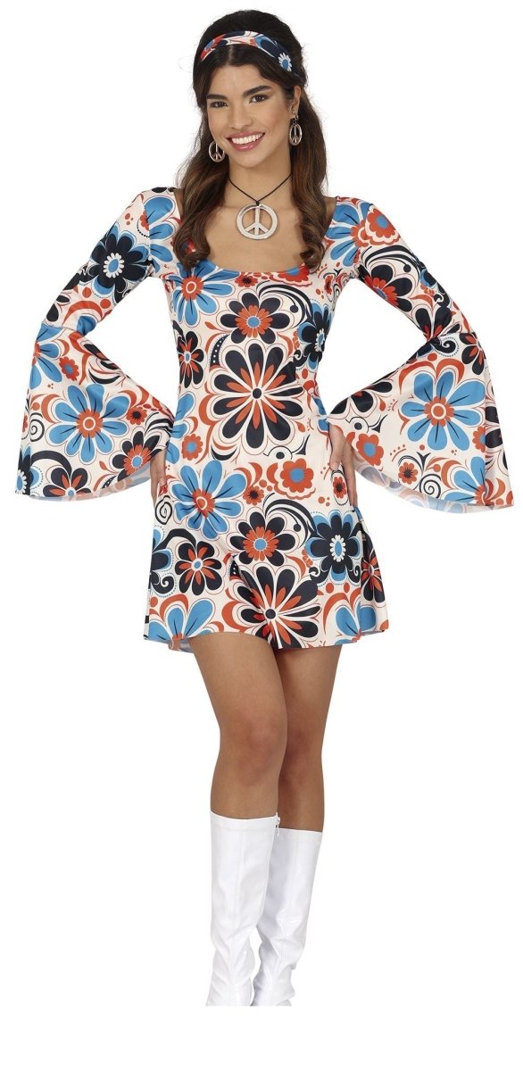 Disco Pak Blauw Wit Creme Dames