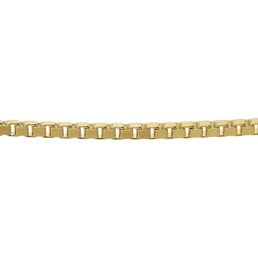 trendor Kreuz-Anhänger Gold 585 (14 Kt.) + Plattierte Kette gold