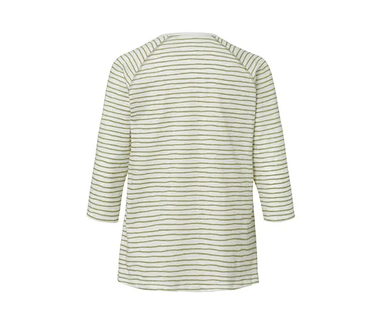 Gestreiftes Shirt mit 3/4-Arm