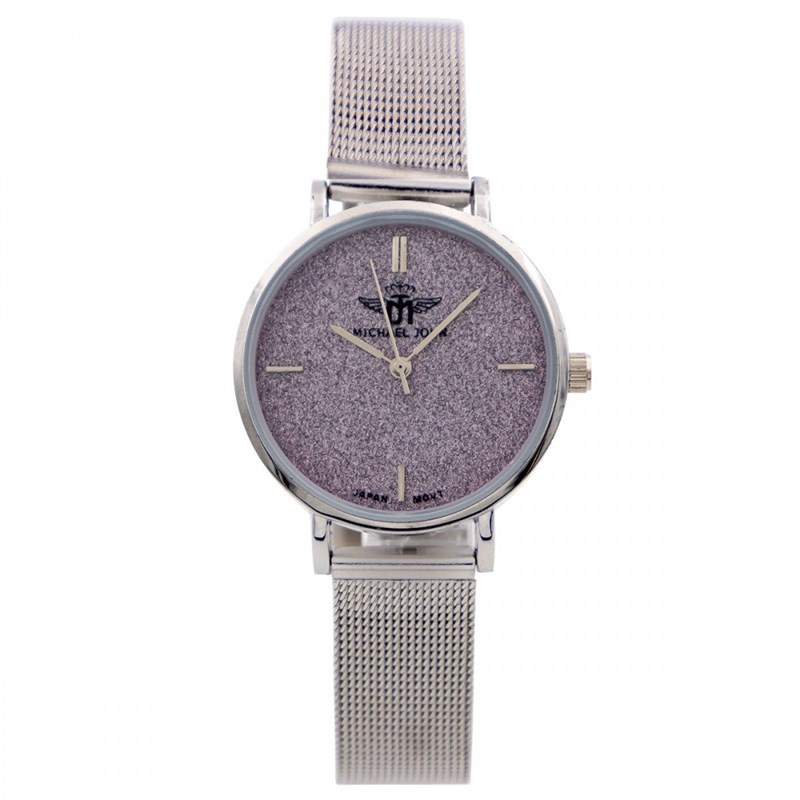 Montre Femme M. JOHN bracelet Acier Argenté