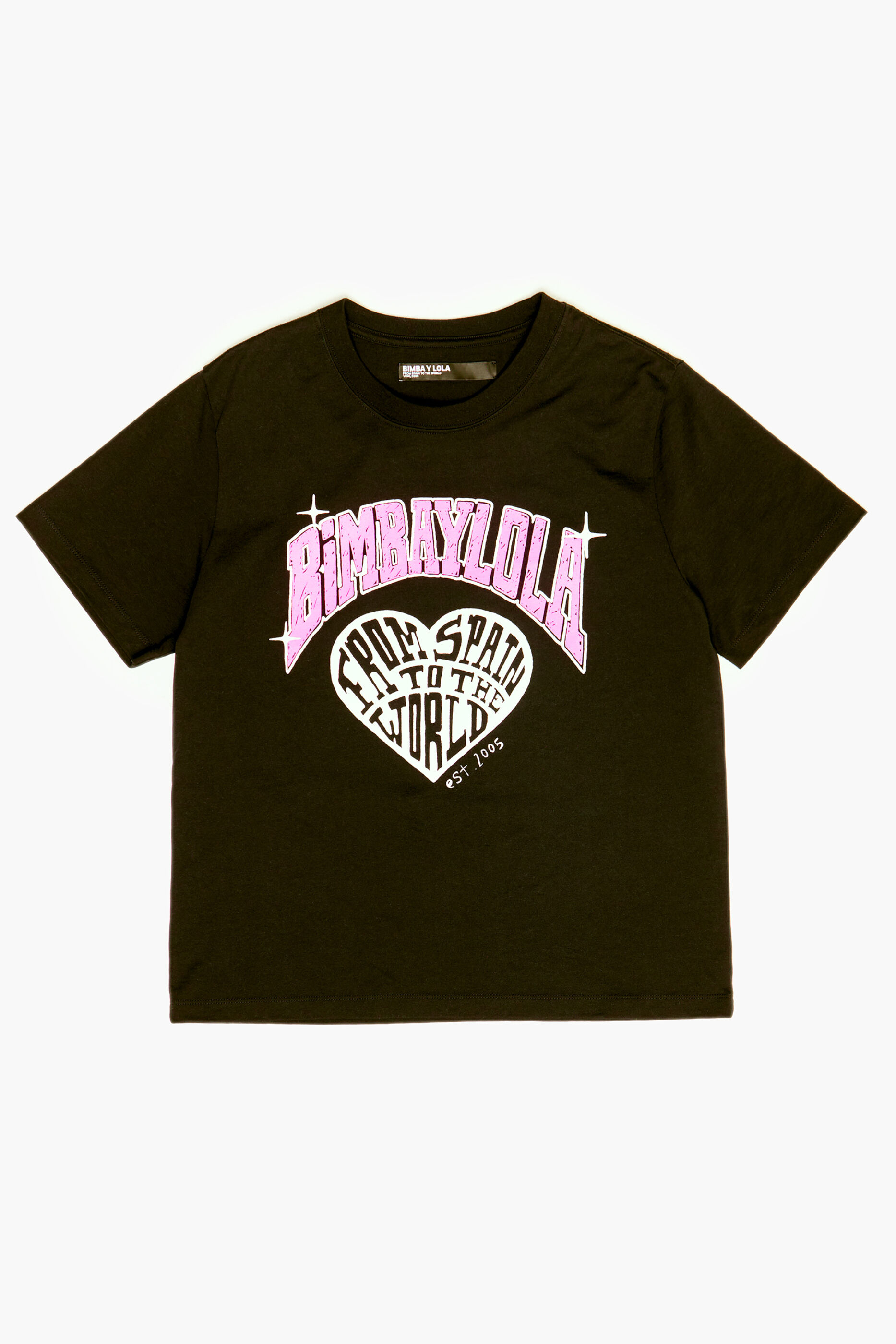 Camiseta com o logotipo da Black University Bimba