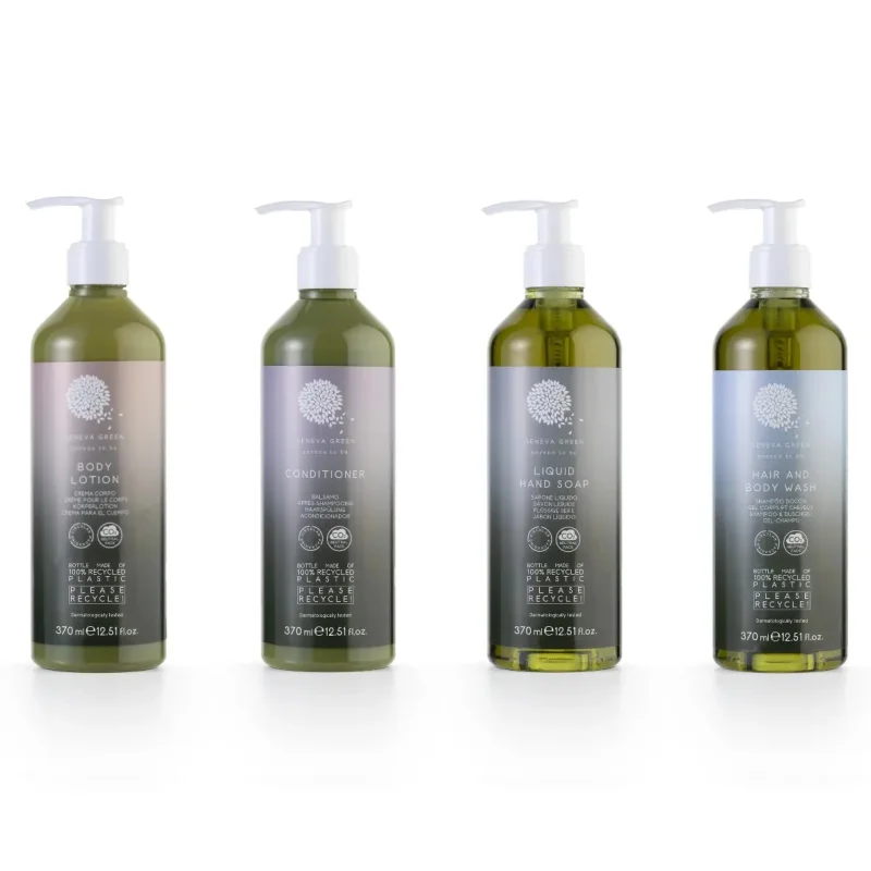 GFL - Gel cheveux et corps - Geneva green - 370ml - x18