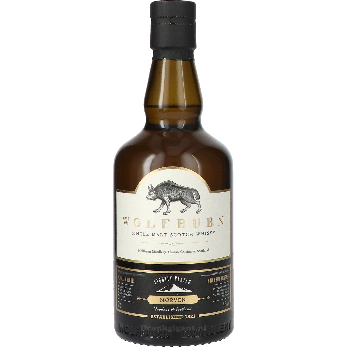 Wolfburn Morven Lightly Peated 70 cl