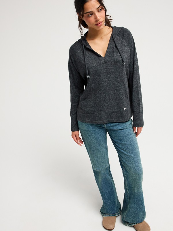 Destination Surf Sweat à capuche Noir Femme