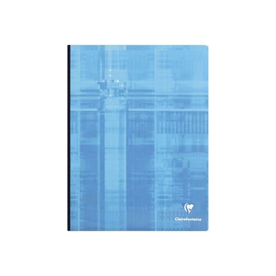 Clairefontaine - Cahier broché 24 x 32 cm - 192 pages - petits carreaux (5x5 mm) - disponible dans différentes couleurs