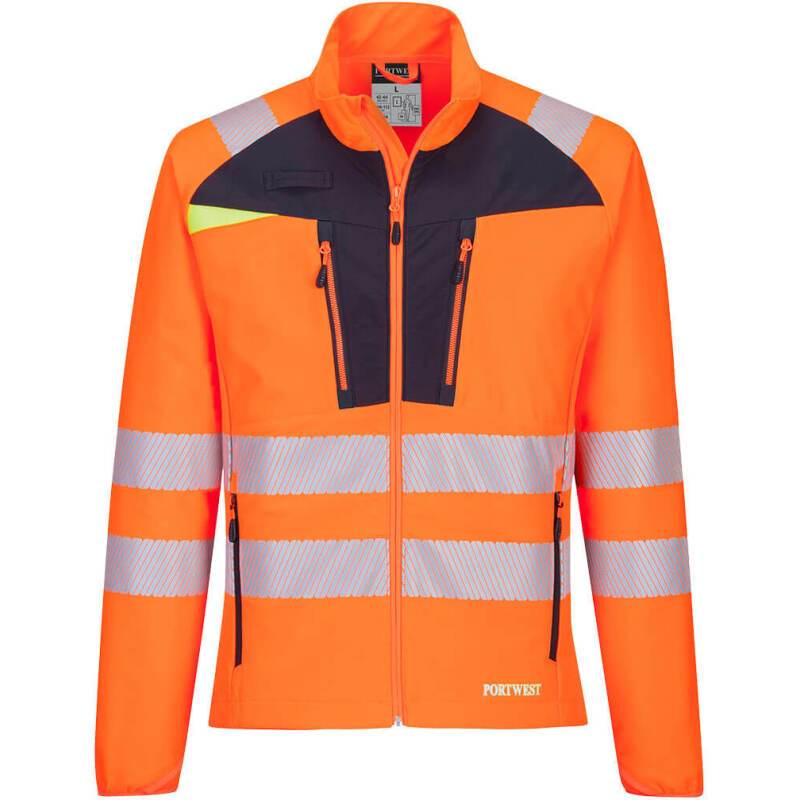 Portwest DX481 Sous Couche Zippee HV DX4