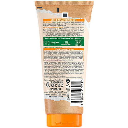 Garnier - Eco-ocean Leche Protectora Spf30