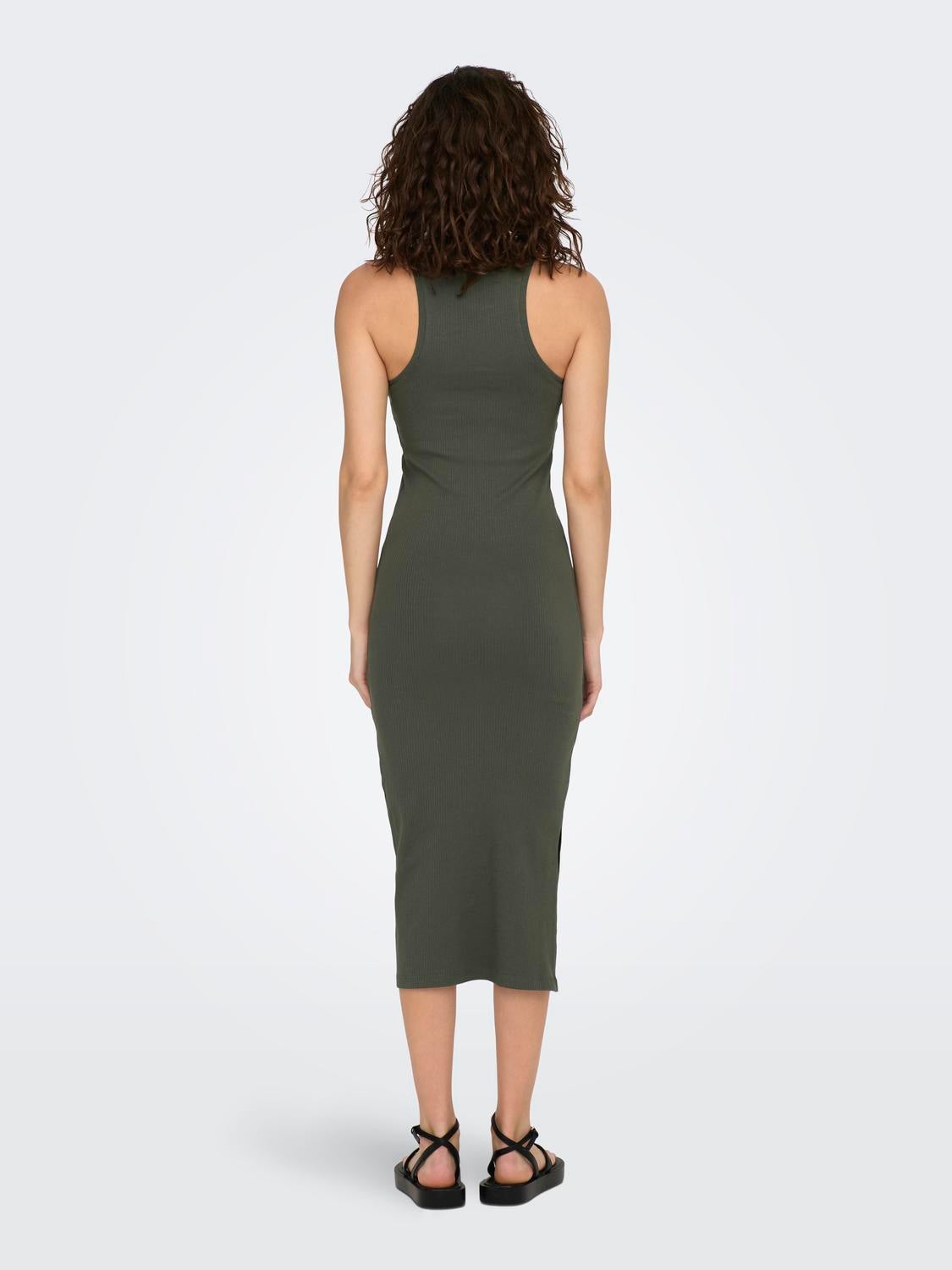 ONLBELFAST Langes Kleid Beluga