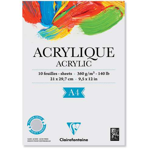 Clairefontaine Acryl Malblock