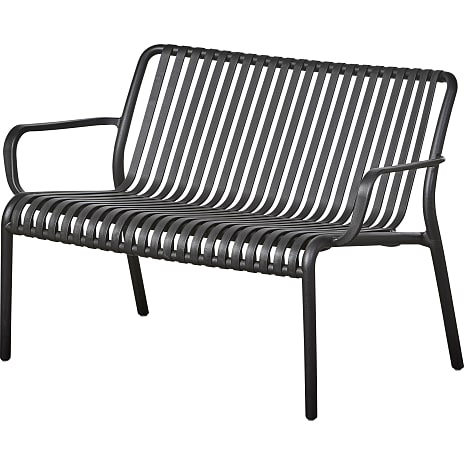 Messina loungesofa - sort