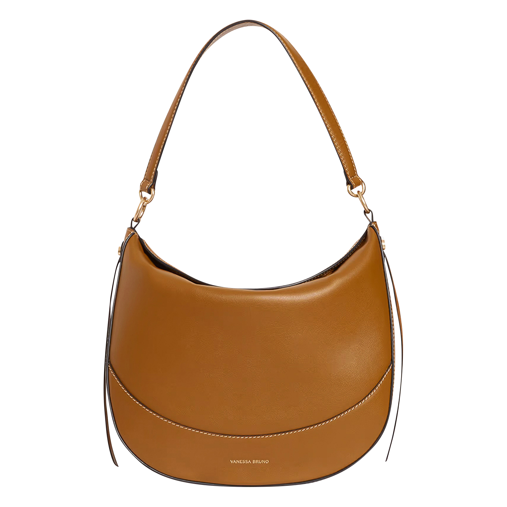 DAILY - Sac épaule en cuir | Marron