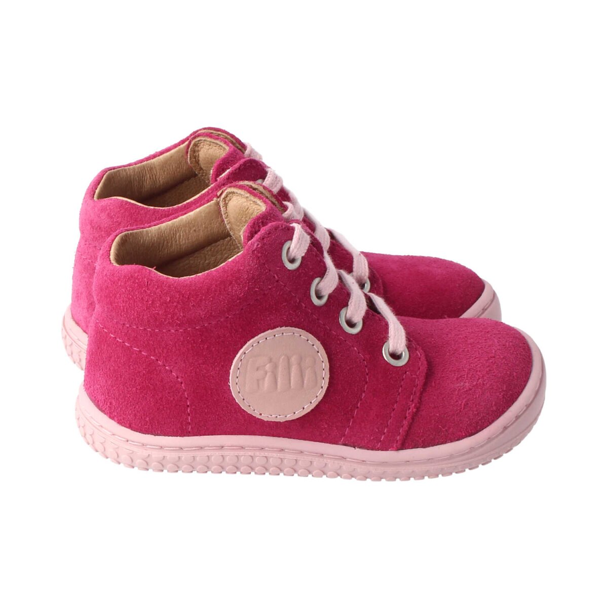 3011-6 pink GECK velours leather laces Weite/M
