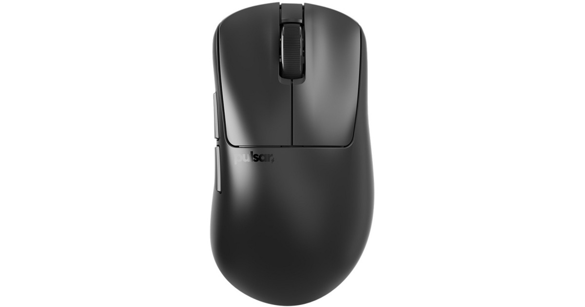 PulsarXlite v4 Mini Wireless Gaming Mouse  (Zwart, 32000 DPI)