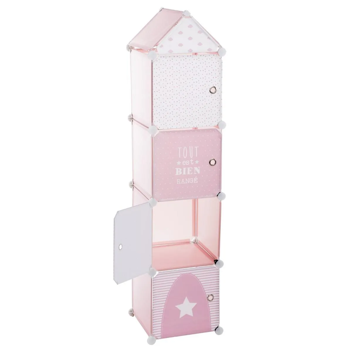 Atmosphera, Createur D'Interieur Colonne de rangement Atmosphera - Rose