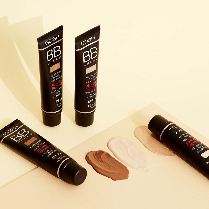 GOSH BB Cream Foundation Primer Moisturizer SPF 15 30 ml - 01 Sand