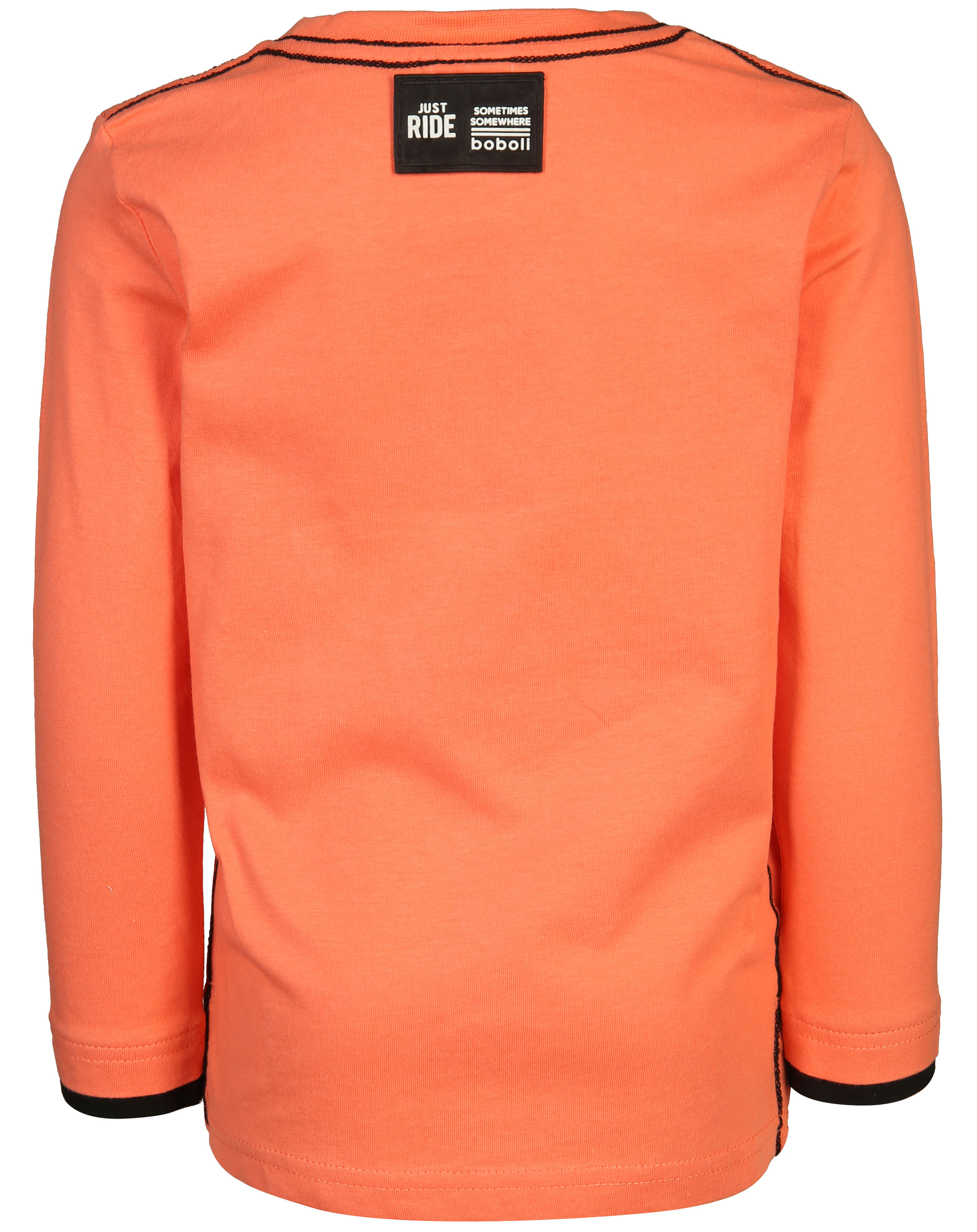 Langarmshirt COOL BEAR in paprika