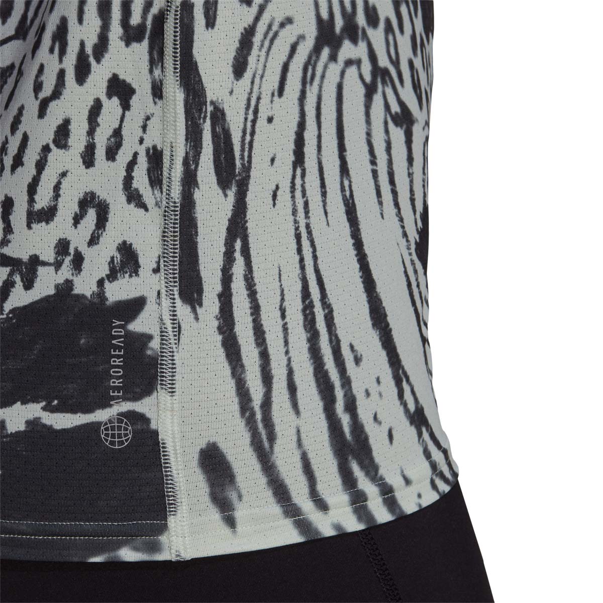 adidas Fast AOP Løbe T-shirt Dame