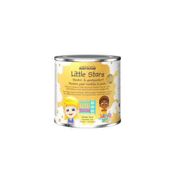 Rustoleum Little Stars meubel- en speelgoedverf metallic gouden kroon 250 ml