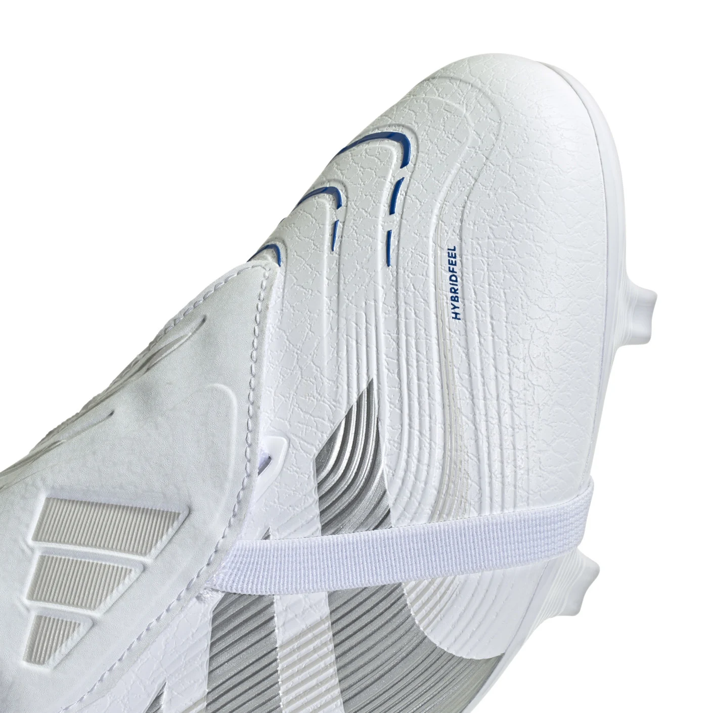 Adidas Predator League FT Gras / Kunstgras Voetbalschoenen (MG) Wit Zilver Blauw