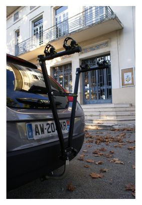 Porte-Vélos sur Boule D'Attelage V-Buzz - 2 Vélos Noir