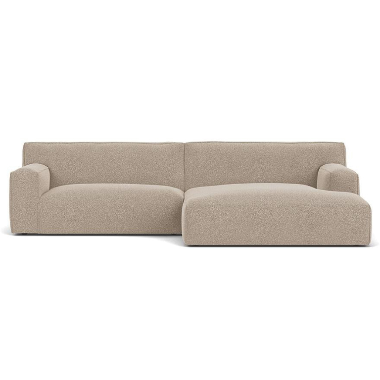 FÉST Clay bank met longchair rechts Alpine 01 natural