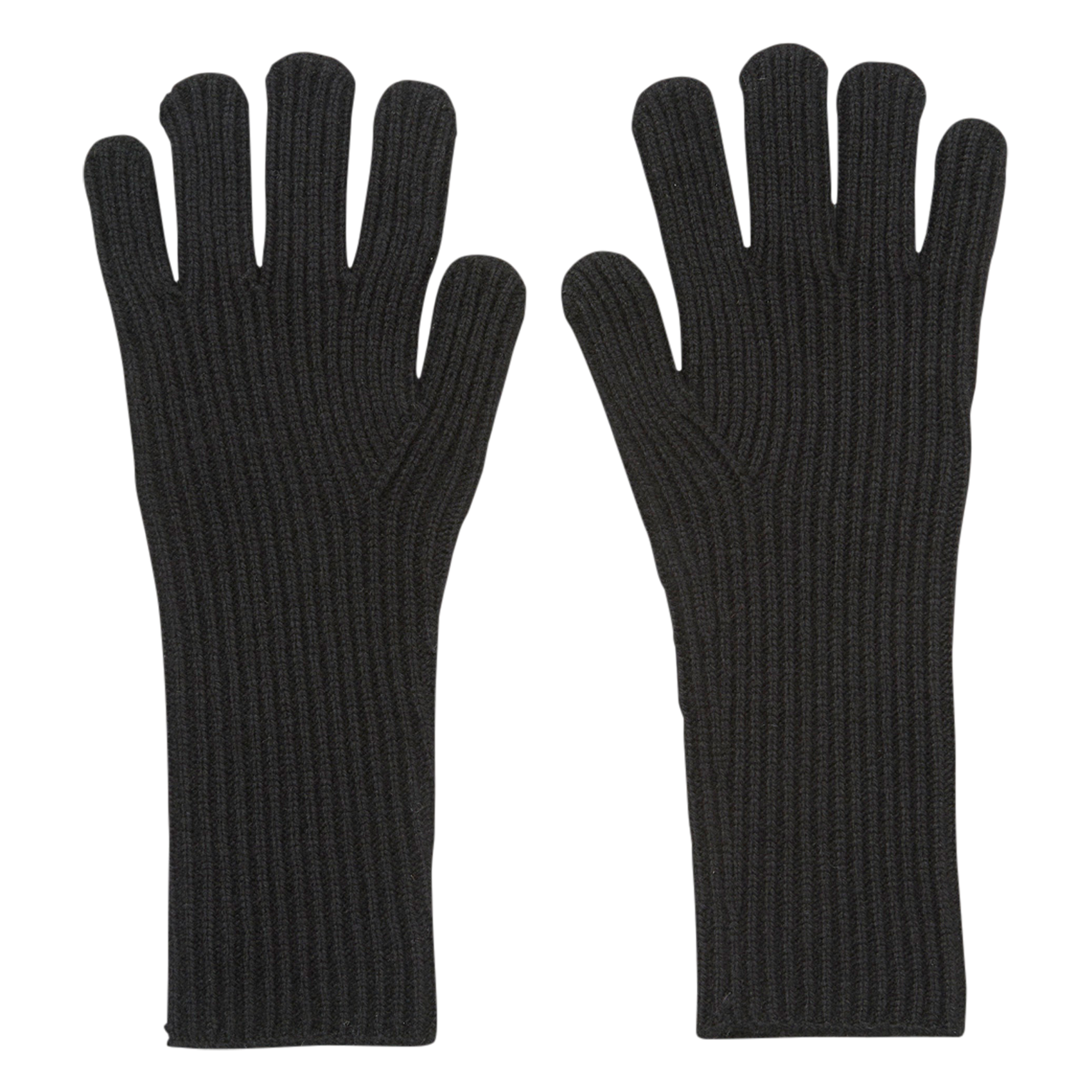 WOONA - Gants en laine mélangée | Noir