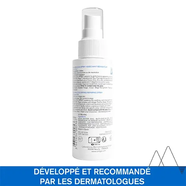 Uriage Bariederm-Cica Spray Secante Reparador para Pele Irritada 100ml