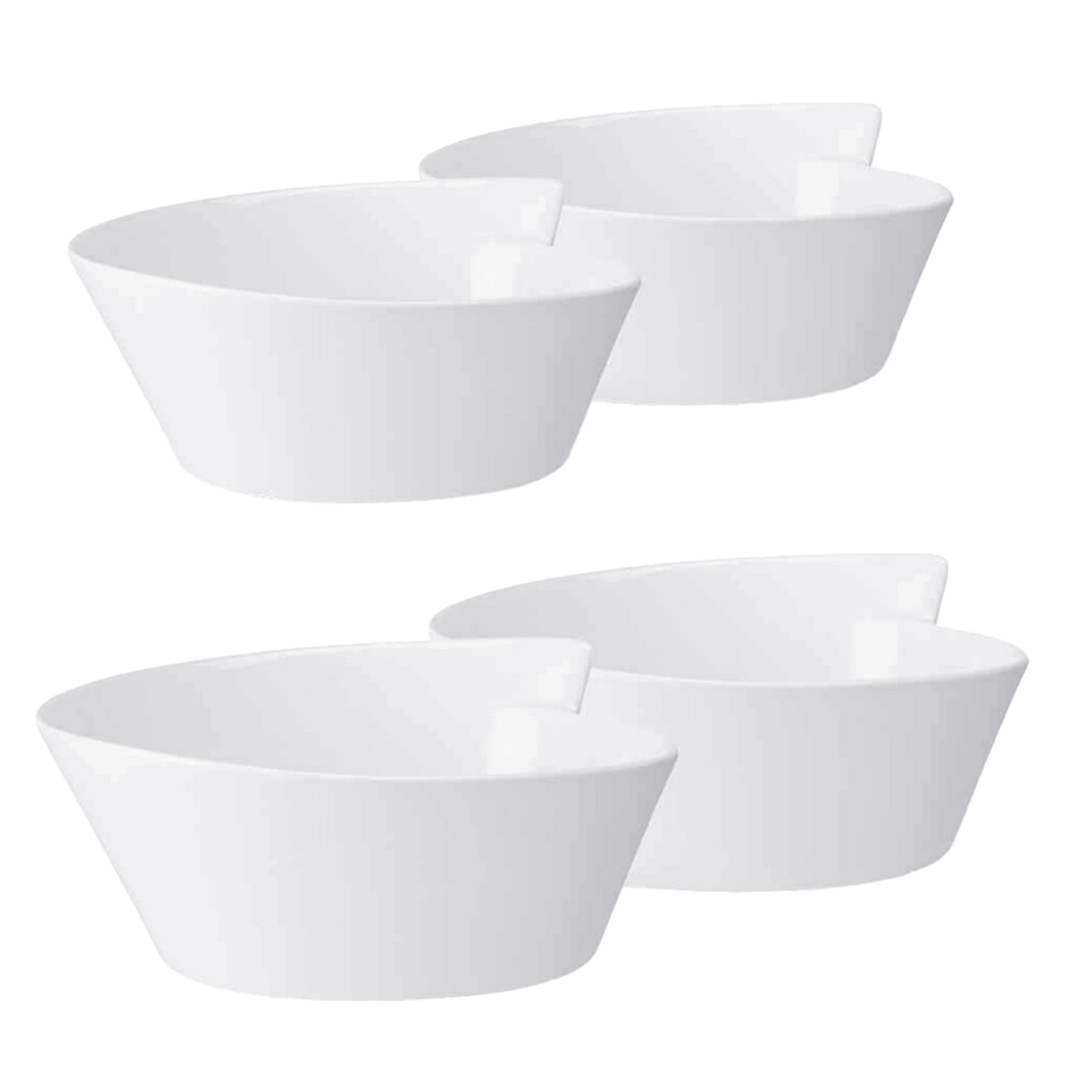 NewWave Cereal bowl White, Premium Porcelain