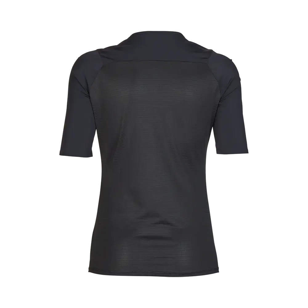 Fox Flexair Ascent MTB Fietsshirt Korte Mouwen Zwart/Zilver Dames
