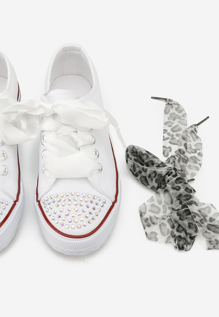 Tennis pour filles blancs Carolyn