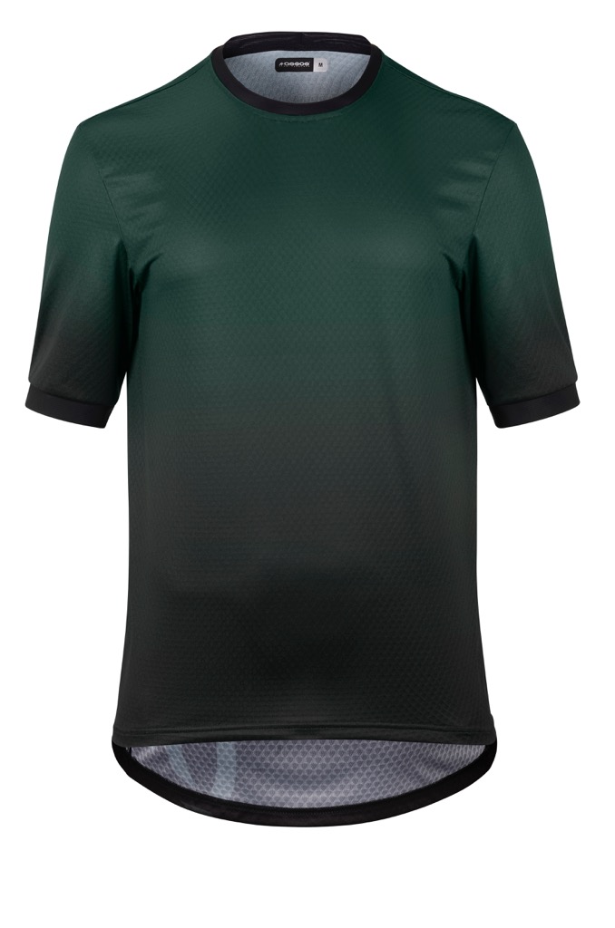 Assos Trail T3 Jersey, Korte Ærmer, Schwarzwald Grøn