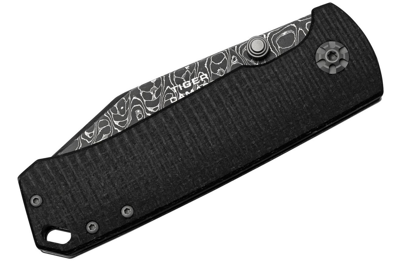 Böker Tiger-Damascus 111103DAM, damast staal, zakmes