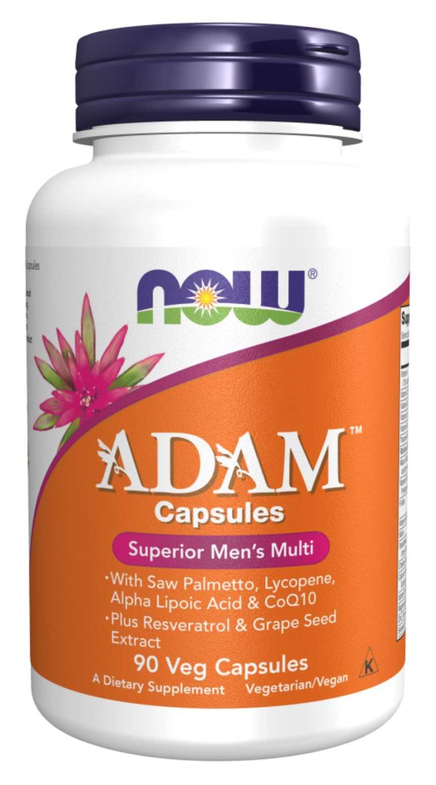NOW Foods Adam Multivitamínico para Hombres 90 cápsulas