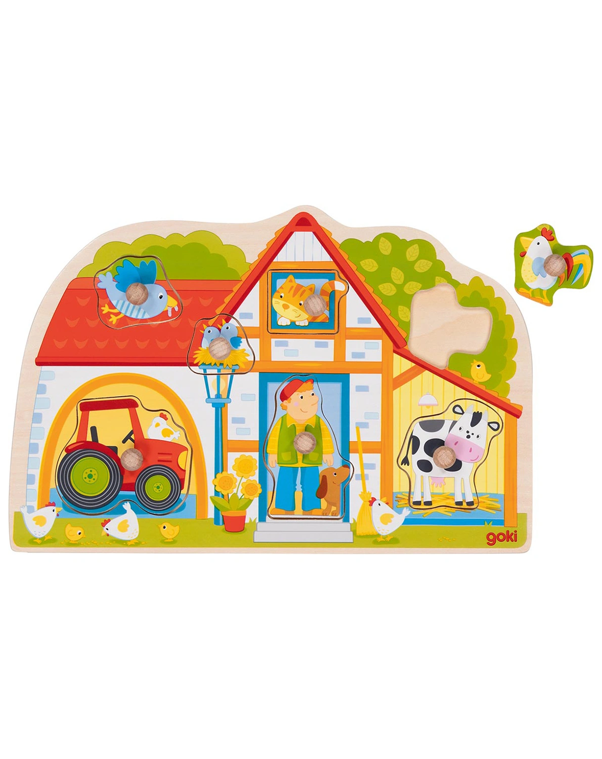 Steckpuzzle UNSER BAUERNHAUS