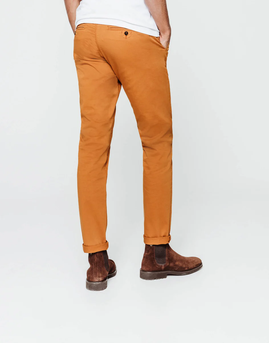 Chino fashion safran