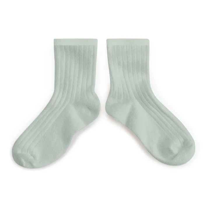 Collégien Chaussettes La Mini | Vert d'eau