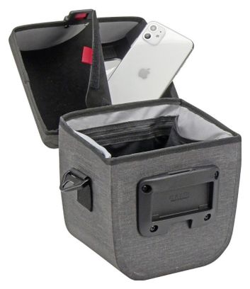 Sacoche de Cintre Klickfix Aventour Compact Waterproof Gris