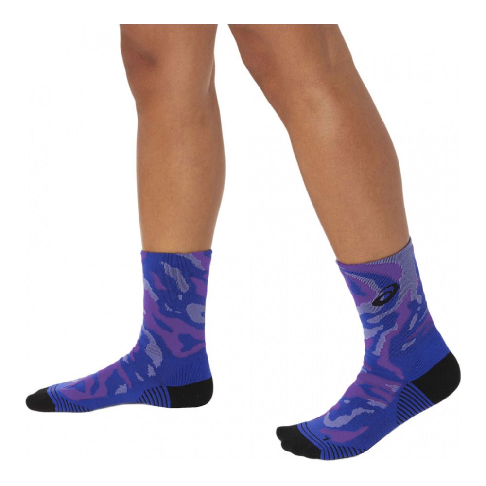Asics COLOR CAMO RUN - Chaussettes eggplant/blue violet/cyber grape