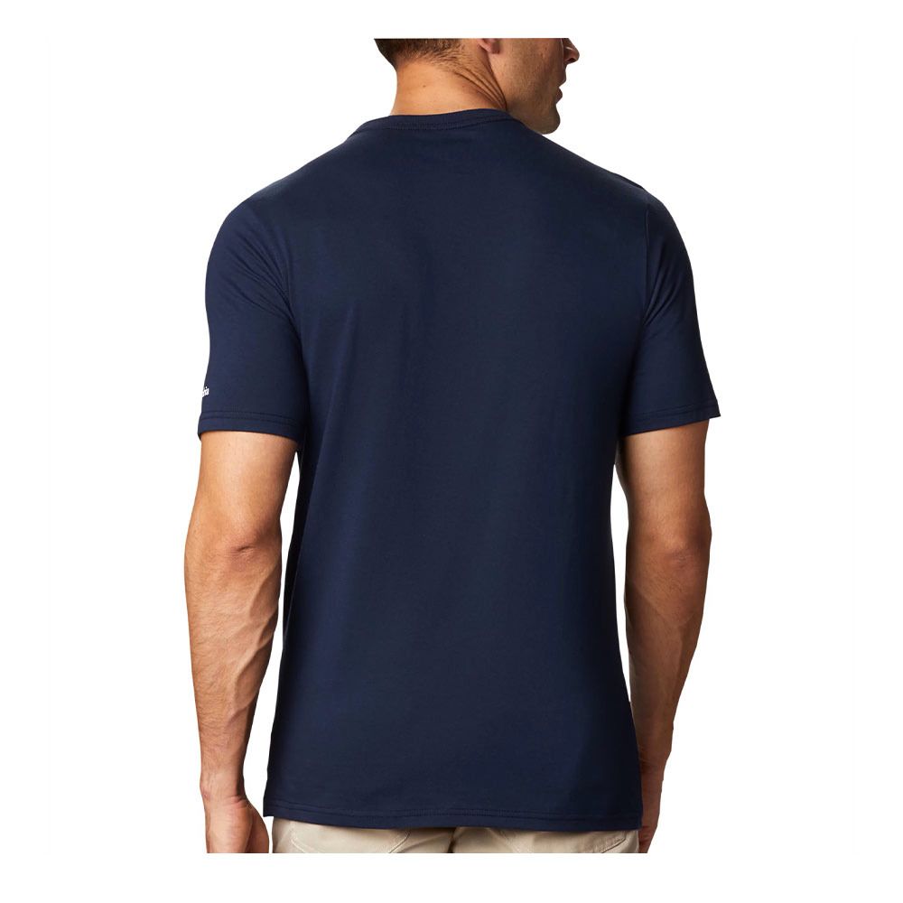 Columbia CSC BASIC LOGO - Tee-shirt Homme collegiate navy