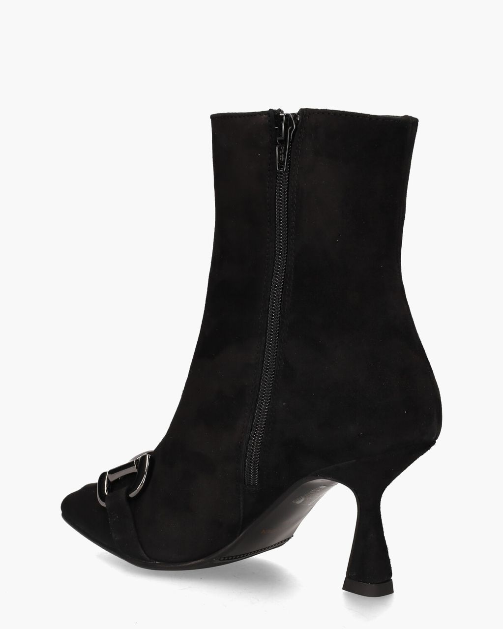 Marian Ante Zwart Dames Enkelboots