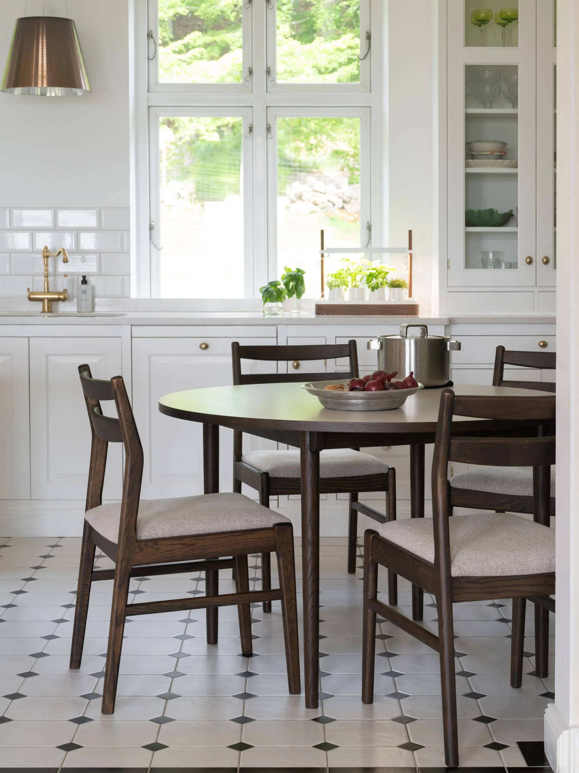Ronde eettafel Fairmount, Ø 120 cm